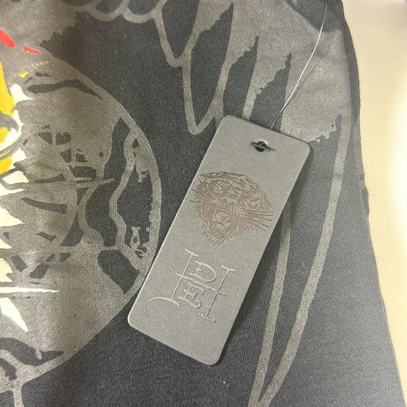 Ed Hardy men’s tiger graphic pull over hoodie M - Picture 7 of 8